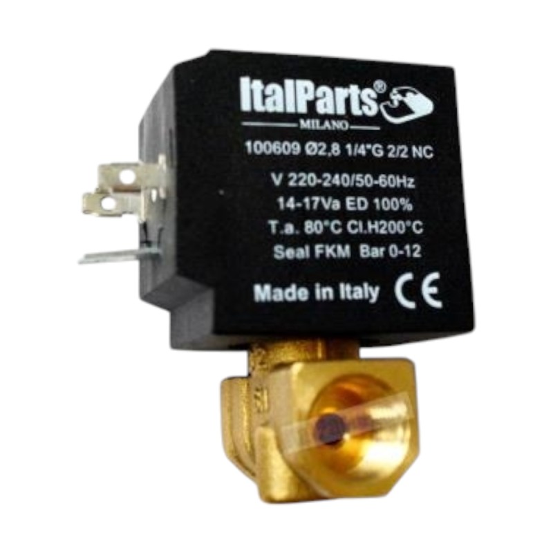 Соленоїдний клапан двоходовий 1/4 220В