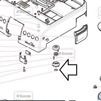 Уплотнитель под переходник бункера воды