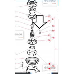 Шарик в кофемолку маленький 
