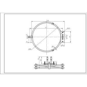 Тен конвекції (круглий) для духовки Ardo 524011800 2000W