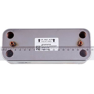 Теплообмінник пластинчастий ГВП (16 пластин) для газового котла Ariston 65104333