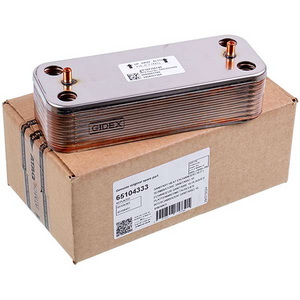 Теплообменник пластинчатый ГВС (16 пластин) для газового котла Ariston 65104333