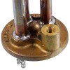 Тен фланцевий для бойлера Ariston 65114900 1200W (мідний) фланець 48mm, L-170mm (під анод M5)