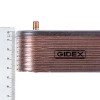 Теплообмінник пластинчастий ГВП Gidex (16 пластин) для газового котла Ariston Cenus One, Alteas One, Clas 65116537