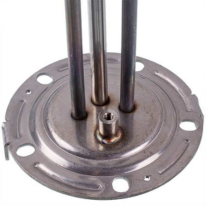 Тен для бойлера Ariston 65151227-01 1500W (нержавейка) L=282mm фланец 124mm (под анод M5)