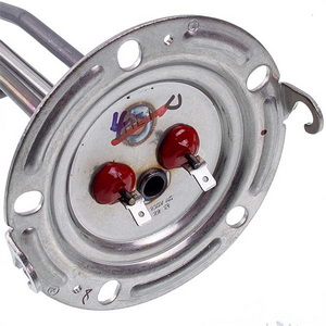 Тен для бойлера Ariston 65151227-01 1500W (нержавейка) L=282mm фланец 124mm (под анод M5)