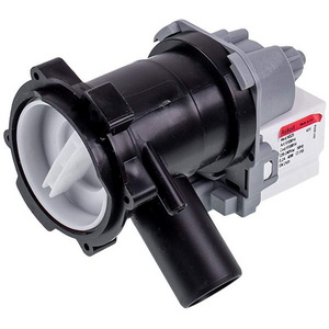 Помпа (насос) для пральної машини Bosch 00141896 Askoll (в зборі) 30 Вт М50 (контакти спарені спереду, на 3 засувки)