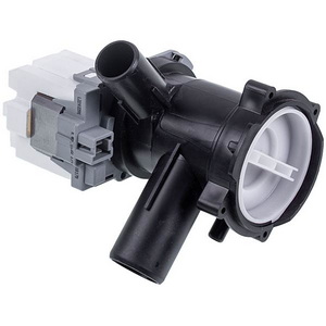 Помпа (насос) для пральної машини Bosch 00145905 Askoll (в зборі) 40 Вт M325 (контакти спарені спереду, на 3 засувки)