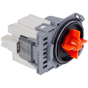 Помпа (насос) для пральної машини Whirlpool 484000000850 Askol 25 Вт T2121 (контакти спарені ззаду; на 3 засувки)