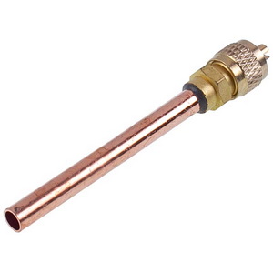 Заправний клапан Шредера AVX з трубкою 6,35х0,7х80mm Заправний клапан Шредера AVX з трубкою 6,35х0,7х80mm