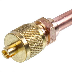 Заправний клапан Шредера з трубкою 6x0.55x80mm AVX Заправний клапан Шредера з трубкою 6x0.55x80mm AVX