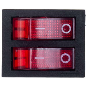 Вимикач (подвійний) для бойлера Balcik KCD6 (250V, 16A), 6 контактів