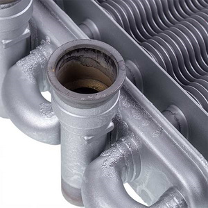 Битермический теплообменник для газового котла Baxi Main Four, Westen Quasar Plus, Roca Neobit 616170