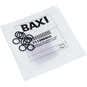 Прокладка O-Ring 19x14x2.5 мм TFL теплообмінника для газового котла Baxi/Westen 711296900-01 Прокладка O-Ring 19x14x2.5 мм TFL теплообмінника для газового котла Baxi/Westen 711296900-01