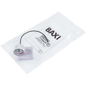 Манометр D=40 мм для газового котла Baxi Eco 4S, Fourtech, Main Four, Westen Pulsar D, Quasar D 7730239