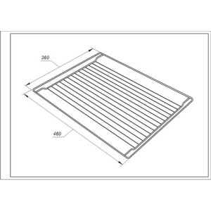 Решетка для духовки Beko 240440219