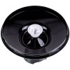 Кришка для чаші подрібнювача блендера Braun 7322115424 500ml-1250ml D=130mm черный