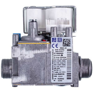 Газовый клапан Sit Sigma 848 (0.848.190) к конденсаційному котлу Bosch Condens 7000, Buderus GB172 30-42 кВт 87186689550