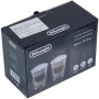 Набір склянок для кавомашини Delonghi 5513284171 DLSC312 330ml (2 шт)