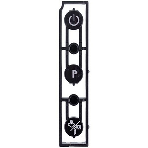 Декоративні клавіші управління (зліва) 5913212241 для кавомашини DeLonghi Декоративні клавіші управління (зліва) 5913212241 для кавомашини DeLonghi