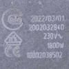 Конфорка для склокерамічної поверхні Indesit 1800W C00139036
