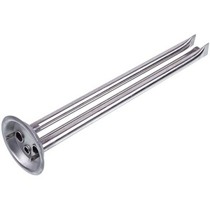 Фланец под сухие тени для бойлера Electrolux D наружный=92mm L трубок=370mm (под анод M6)