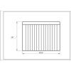 Решітка для духовки Electrolux 8583546595023 422.8x347mm