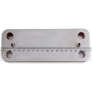 Теплообмінник пластинчастий ГВП Gidex (12 пластин) для газового котла Ariston, Сhaffoteaux 65104333