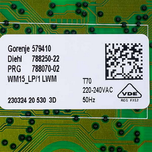 Плата управления для стиральной машины Gorenje 804486 (нужна калибровка!) Плата управления для стиральной машины Gorenje 804486 (нужна калибровка!)