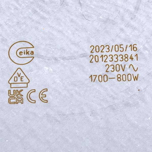 Конфорка для склокерамічної поверхні Gorenje 940243 1700/700W D=180/120mm