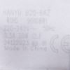 Помпа (насос) для пральної машини Атлант 908092000906 Hanyu (в зборі) 30 Вт B20-6AZC (контакти спарені ззаду)