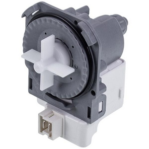 Помпа (насос) для стиральной машины Indesit C00266228 Hanyu 30 Вт B20-6AZC (контакты спаренные спереди; на 3 защелки)