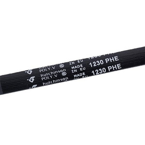 Ремінь для пральної машини 41003164 Hutchinson 1230H8 PHE чорний Ремінь для пральної машини 41003164 Hutchinson 1230H8 PHE чорний