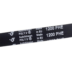 Ремінь для пральної машини 46000003 MAEL 1200H8 Hutchinson чорний Ремінь для пральної машини 46000003 MAEL 1200H8 Hutchinson чорний
