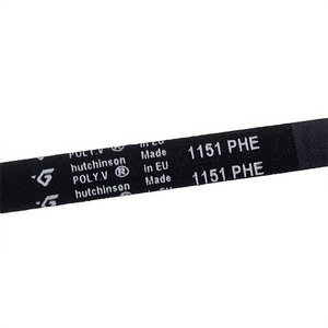 Ремінь для пральної машини 792800 MAEL Hutchinson 1151H7 чорний Ремінь для пральної машини 792800 MAEL Hutchinson 1151H7 чорний