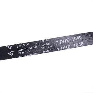 Ремінь для пральної машини C00064598 MAEL Hutchinson 1046H7 чорний Ремінь для пральної машини C00064598 MAEL Hutchinson 1046H7 чорний