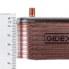 Теплообмінник пластинчастий ГВП Gidex (16 пластин) для газового котла Italtherm City Class, Roda 28-35 кВт 515001744