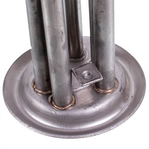 Тен для бойлера під анод 2000W (нержавіюча сталь) L=310mm фланець 64mm, анод M4 Kawai