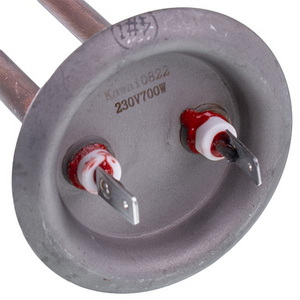 Тен для бойлера 34013330000 Kawai 700W (медь) L=240mm фланец 64mm (под анод M4)