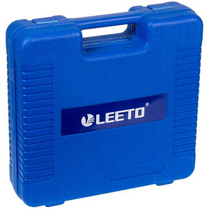 Манометрический коллектор 2-вентильный LEETO LMG-2-R22 (R22 R-134 R404 R407) + шланги 3шт.x1200mm