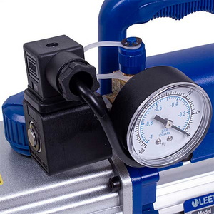 Вакуумний насос із манометром LEETO XZ-1,5-SV (1 ступ./70 л/хв.) Вакуумний насос із манометром LEETO XZ-1,5-SV (1 ступ./70 л/хв.)