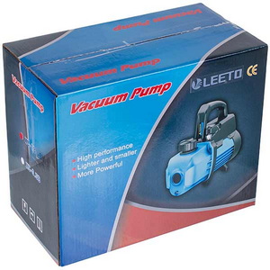 Вакуумный насос с манометром LEETO XZ-1B-SV (1 ступ. 42 л/мин)
