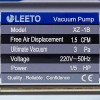 Вакуумний насос LEETO XZ-1B (1 ступ. 42 л/хв.)