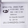 Помпа (насос) для пральної машини Ariston C00309709 Leili (в зборі) 35 Вт BPX2-172L (контакти спарені ззаду)