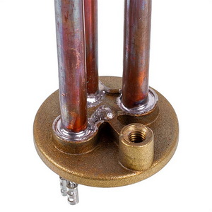 Тен фланцевий (мідний) для бойлера 184280 Oasis 1500W (під анод M6)