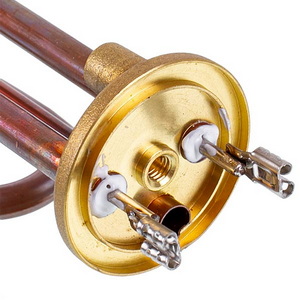 Тен фланцевий (мідний) для бойлера 184280 Oasis 1500W (під анод M6)