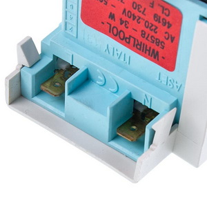 Помпа (насос) для пральної машини Whirlpool 481236018529 Plaset 34 Вт 58578 (контакти роздільні ззаду; на 3 саморізи)