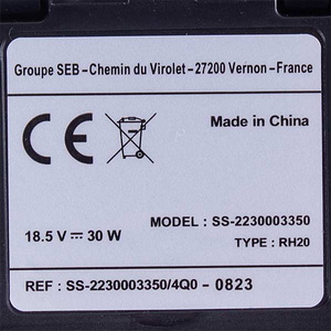 Щетка Turbo для аккумуляторного пылесоса Rowenta SS-2230003350 черный+голубой