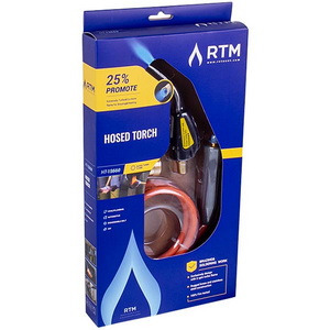 Пальник газовий ручний RTM HT-3S (НТ 1S 660) (під МАПП газ, з п&aposєзорозпалом і шлангом)