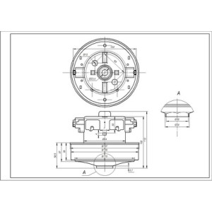 Двигун для пилососа Samsung DJ31-00005H VCM-K40HU (з виступом) D=135/84 mm H=35/102 mm 1560 W Двигун для пилососа Samsung DJ31-00005H VCM-K40HU (з виступом) D=135/84 mm H=35/102 mm 1560 W
